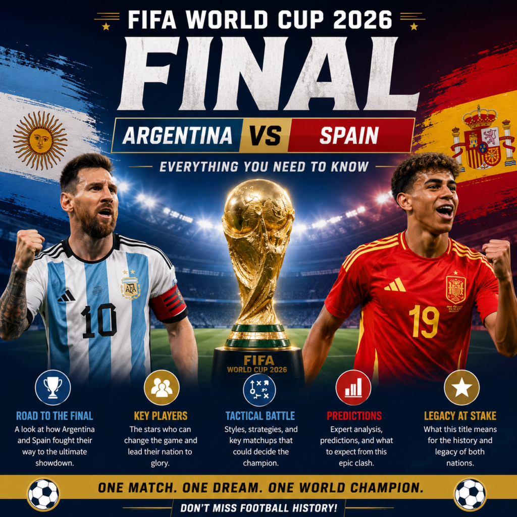 FIFA World Cup 2026 Final: Argentina vs Spain – Everything You Need to Know