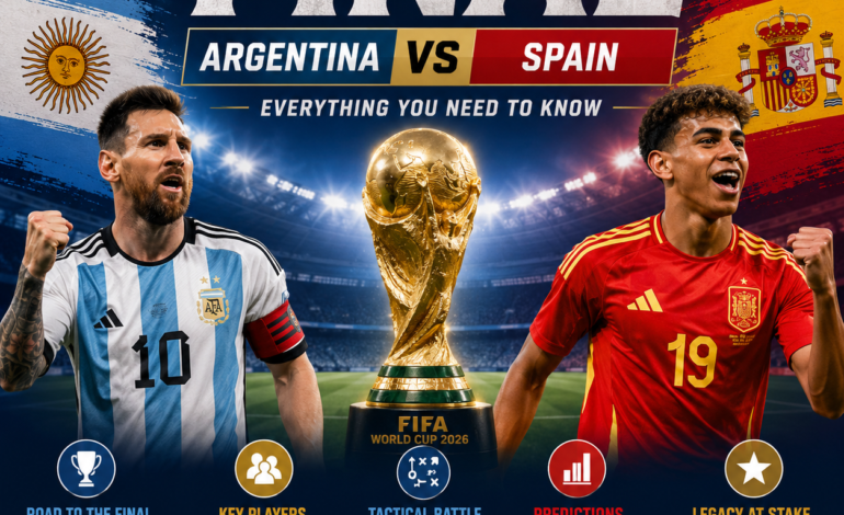 FIFA World Cup 2026 Final: Argentina vs Spain – Everything You Need to Know